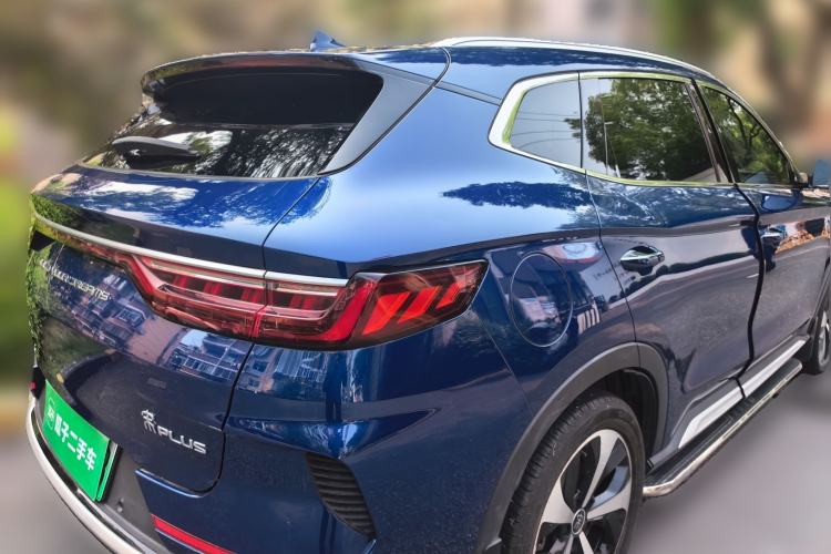 Used BYD Song PLUS New Energy 2021 DM-i 100KM Four-Wheel Drive Flagship PLUS Rear Right 45 Deg