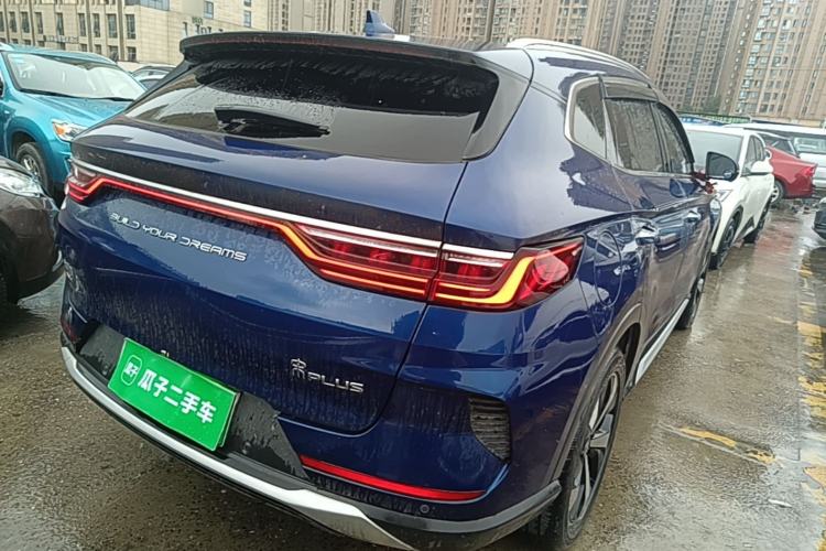 Used BYD Song PLUS New Energy 2021 DM-i 110KM Flagship Model Rear Right 45 Deg