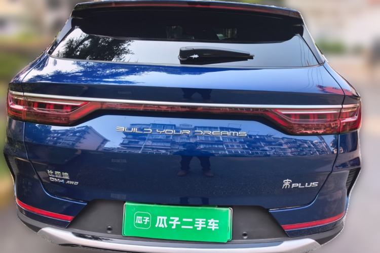 Used BYD Song PLUS New Energy 2021 DM-i 100KM Four-Wheel Drive Flagship PLUS Rear