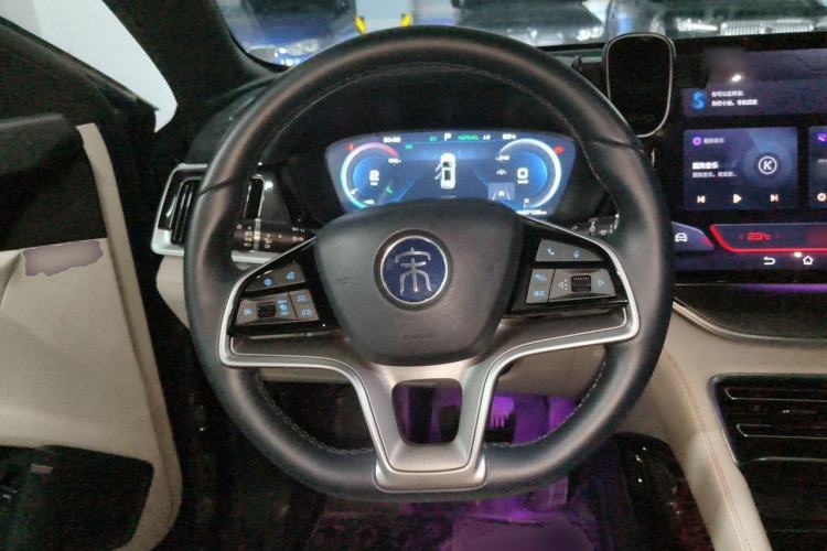 Used BYD Song PLUS New Energy 2021 DM-i 110KM Flagship PLUS 5G Edition Steering Wheel