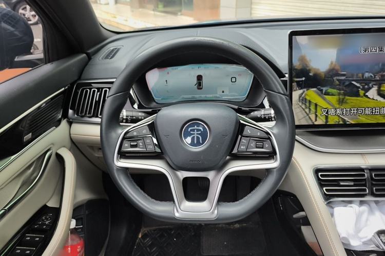 Used BYD Song PLUS New Energy 2021 DM-i 110KM Flagship PLUS 5G Edition Steering Wheel