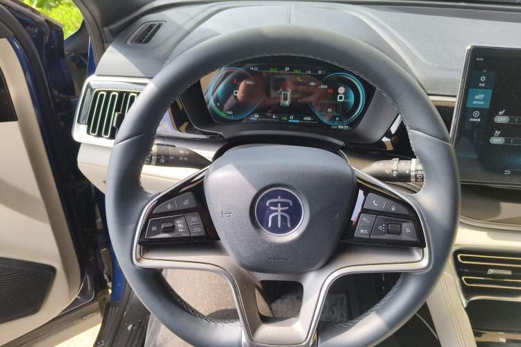 Used BYD Song PLUS New Energy 2021 DM-i 51KM Prestige Model Steering Wheel