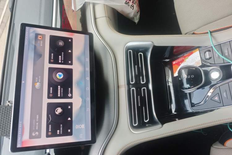 Used BYD Song PLUS New Energy 2021 EV Flagship Model Audio And AC Panel