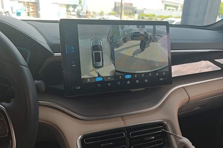 Used BYD Song PLUS New Energy 2021 DM-i 51KM Prestige Model Audio And AC Panel