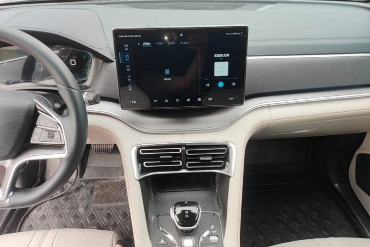 Used BYD Song PLUS New Energy 2021 DM-i 110KM Flagship PLUS Audio And AC Panel