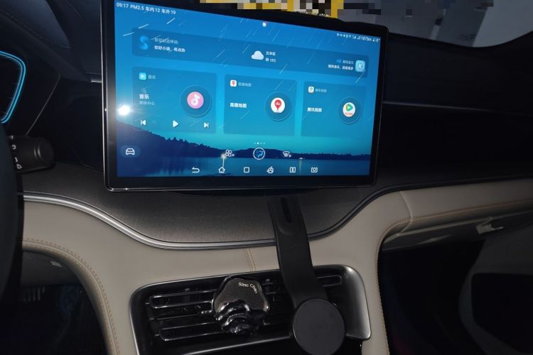 Used BYD Song PLUS New Energy 2021 DM-i 110KM Flagship PLUS Audio And AC Panel
