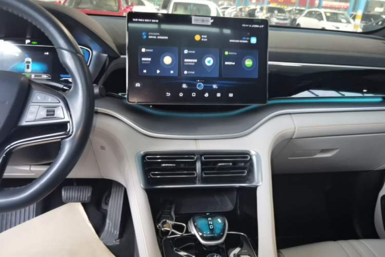 Used BYD Song PLUS New Energy 2021 DM-i 110KM Flagship Model Audio And AC Panel