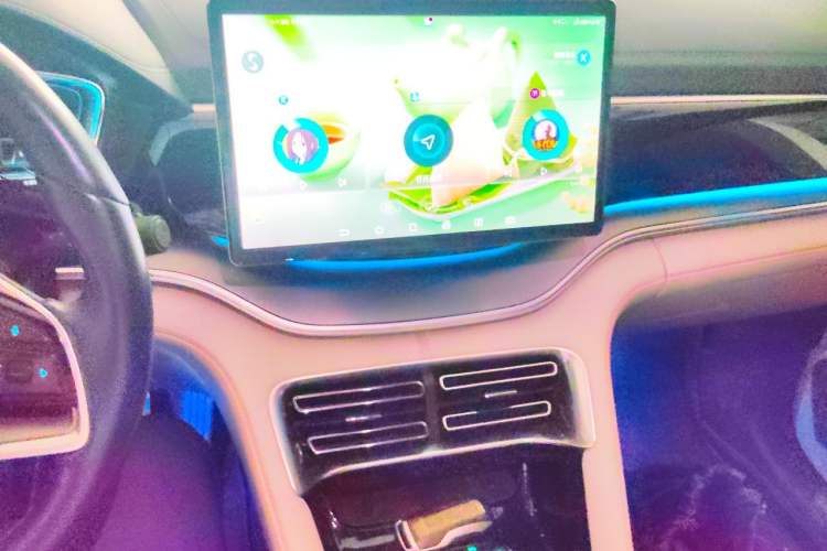 Used BYD Song PLUS New Energy 2021 DM-i 110KM Flagship PLUS Audio And AC Panel