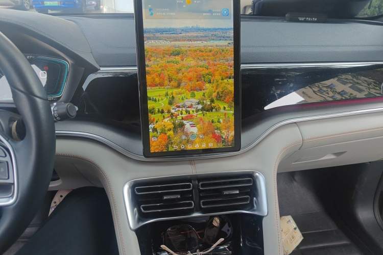 Used BYD Song PLUS New Energy 2021 DM-i 110KM Flagship PLUS Audio And AC Panel