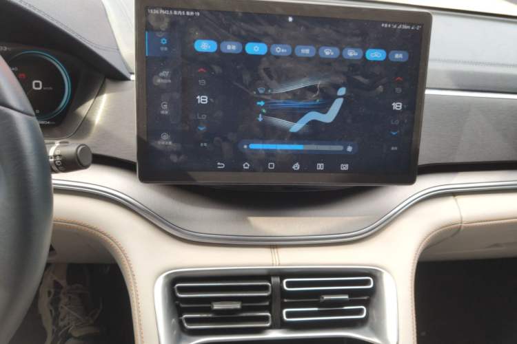 Used BYD Song PLUS New Energy 2021 DM-i 110KM Flagship PLUS Audio And AC Panel