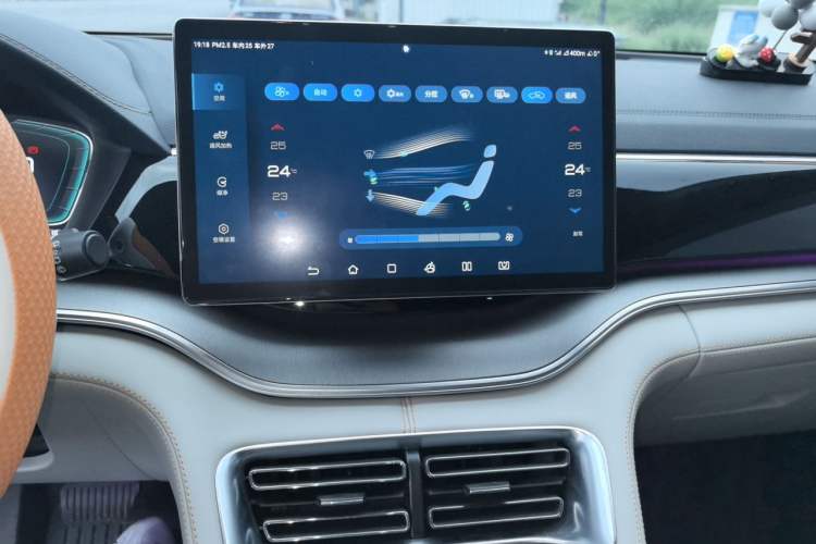 Used BYD Song PLUS New Energy 2021 DM-i 110KM Flagship PLUS Audio And AC Panel