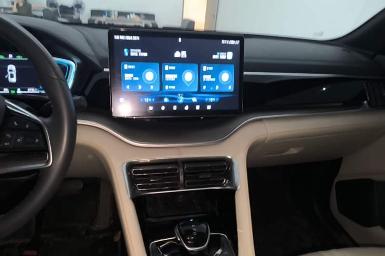 Used BYD Song PLUS New Energy 2021 DM-i 110KM Flagship PLUS Audio And AC Panel