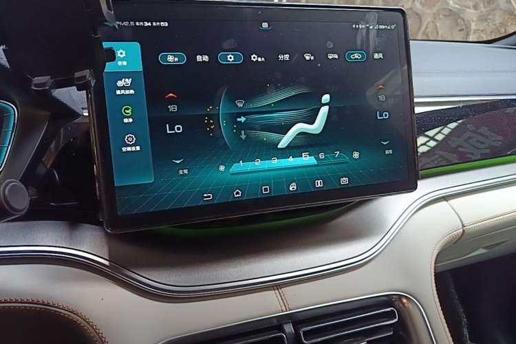 Used BYD Song PLUS New Energy 2021 DM-i 110KM Flagship PLUS Audio And AC Panel