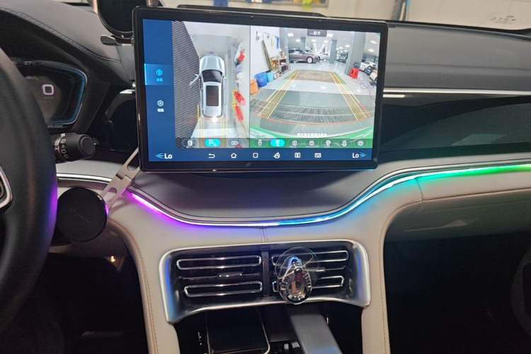 Used BYD Song PLUS New Energy 2021 DM-i 51KM Prestige Model Audio And AC Panel