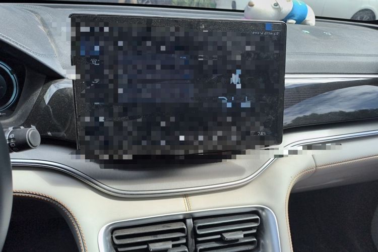 Used BYD Song PLUS New Energy 2021 EV Flagship Model Audio And AC Panel