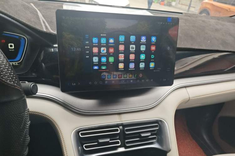 Used BYD Song PLUS New Energy 2021 DM-i 110KM Flagship Model Audio And AC Panel