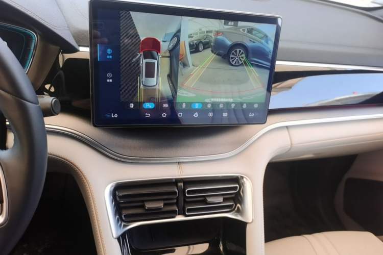 Used BYD Song PLUS New Energy 2021 DM-i 110KM Flagship PLUS Audio And AC Panel