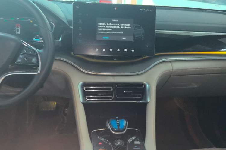Used BYD Song PLUS New Energy 2021 DM-i 51KM Prestige Model Audio And AC Panel