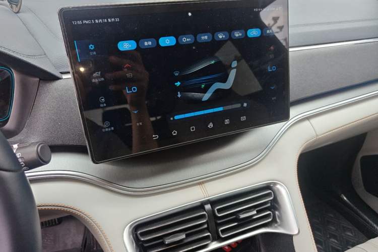 Used BYD Song PLUS New Energy 2021 DM-i 110KM Flagship PLUS Audio And AC Panel