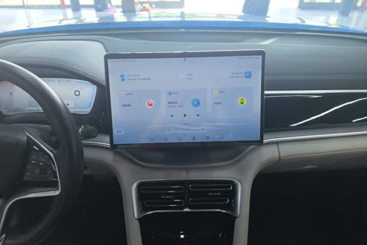 Used BYD Song PLUS New Energy 2021 DM-i 110KM Flagship PLUS 5G Edition Audio And AC Panel