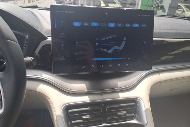 Used BYD Song PLUS New Energy 2021 DM-i 110KM Flagship PLUS Audio And AC Panel