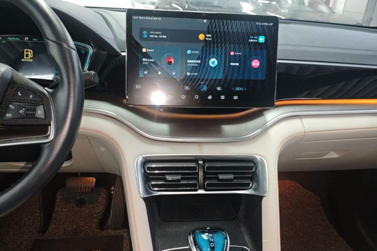 Used BYD Song PLUS New Energy 2021 DM-i 110KM Flagship PLUS Audio And AC Panel