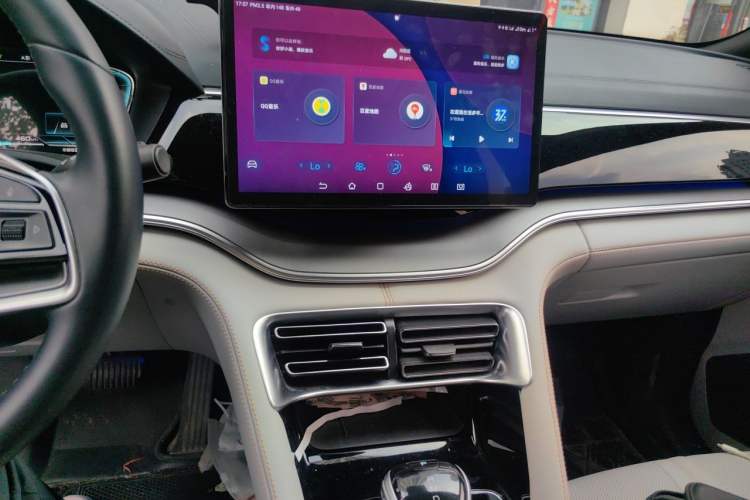 Used BYD Song PLUS New Energy 2021 DM-i 110KM Flagship PLUS Audio And AC Panel