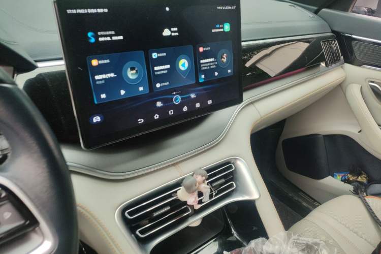 Used BYD Song PLUS New Energy 2021 DM-i 110KM Flagship PLUS Audio And AC Panel