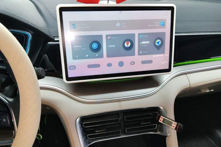 Used BYD Song PLUS New Energy 2021 DM-i 110KM Flagship PLUS Audio And AC Panel