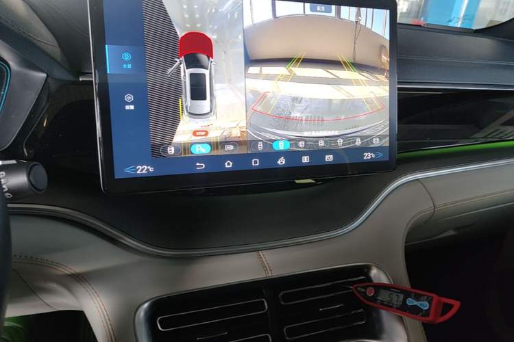 Used BYD Song PLUS New Energy 2021 DM-i 110KM Flagship PLUS Audio And AC Panel