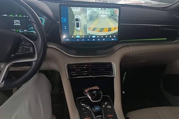 Used BYD Song PLUS New Energy 2021 DM-i 110KM Flagship PLUS Audio And AC Panel