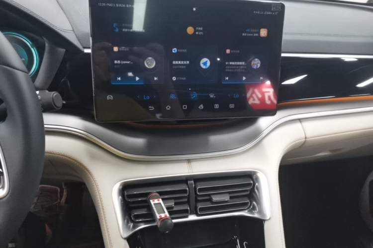 Used BYD Song PLUS New Energy 2021 DM-i 110KM Flagship PLUS Audio And AC Panel