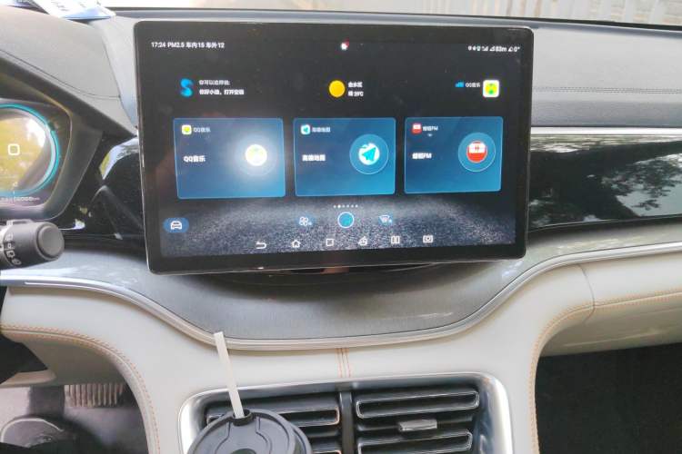 Used BYD Song PLUS New Energy 2021 DM-i 110KM Flagship PLUS Audio And AC Panel