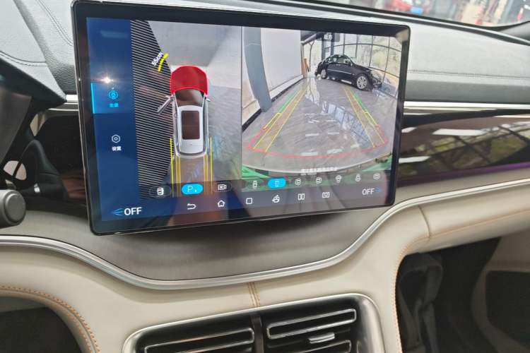 Used BYD Song PLUS New Energy 2021 DM-i 110KM Flagship PLUS Audio And AC Panel