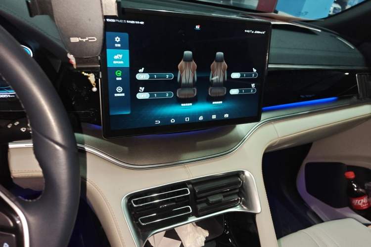 Used BYD Song PLUS New Energy 2021 DM-i 110KM Flagship PLUS Audio And AC Panel
