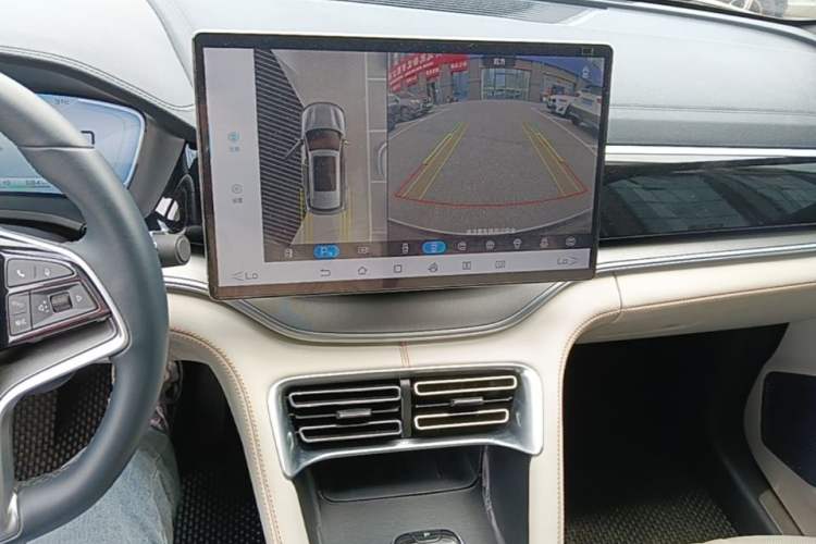 Used BYD Song PLUS New Energy 2021 DM-i 110KM Flagship PLUS Audio And AC Panel