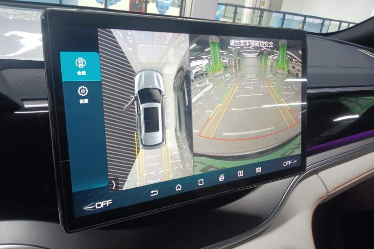 Used BYD Song PLUS New Energy 2021 DM-i 51KM Prestige Model Audio And AC Panel