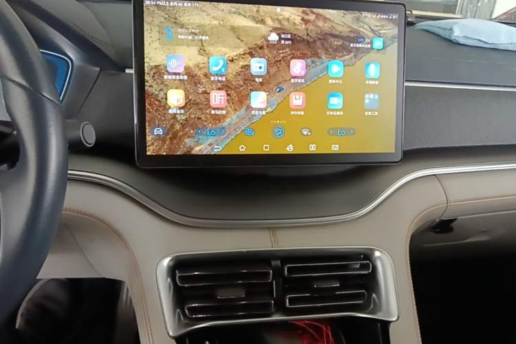 Used BYD Song PLUS New Energy 2021 DM-i 110KM Flagship Model Audio And AC Panel