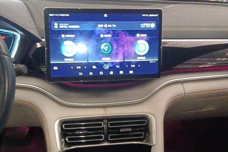Used BYD Song PLUS New Energy 2021 DM-i 110KM Flagship PLUS Audio And AC Panel