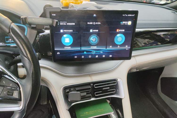 Used BYD Song PLUS New Energy 2021 DM-i 51KM Prestige Model Audio And AC Panel