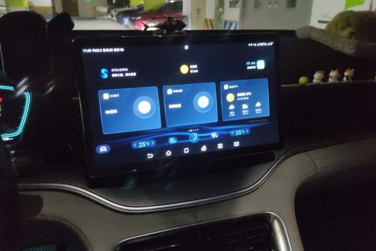 Used BYD Song PLUS New Energy 2021 DM-i 110KM Flagship PLUS Audio And AC Panel