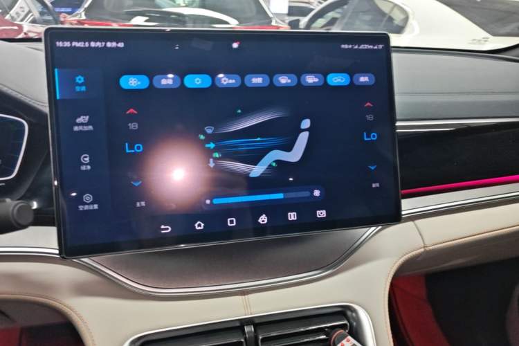 Used BYD Song PLUS New Energy 2021 DM-i 110KM Flagship PLUS Audio And AC Panel