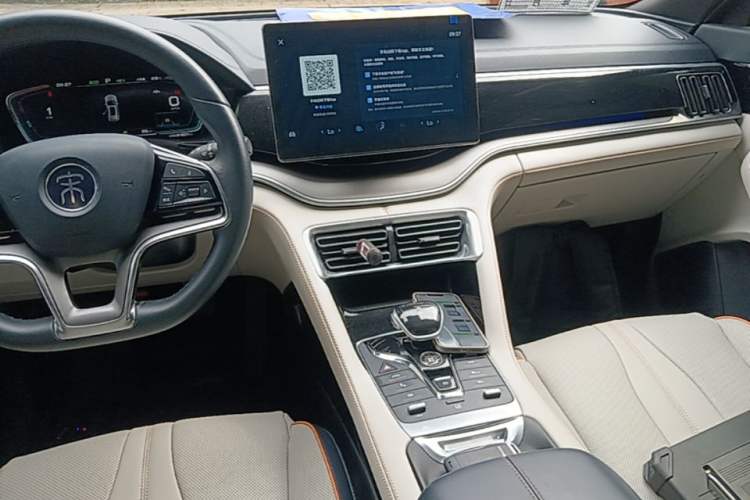 Used BYD Song PLUS New Energy 2021 DM-i 110KM Flagship PLUS Audio And AC Panel