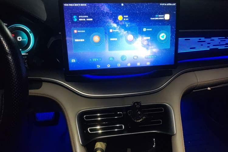 Used BYD Song PLUS New Energy 2021 EV Flagship Model Audio And AC Panel