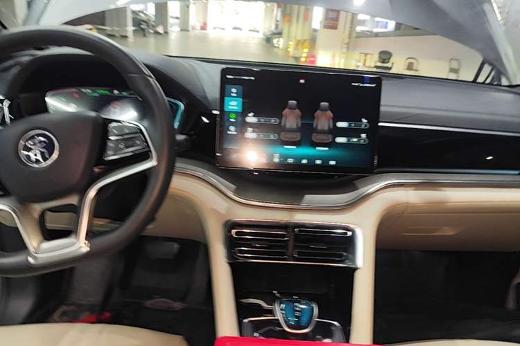 Used BYD Song PLUS New Energy 2021 DM-i 110KM Flagship PLUS Audio And AC Panel