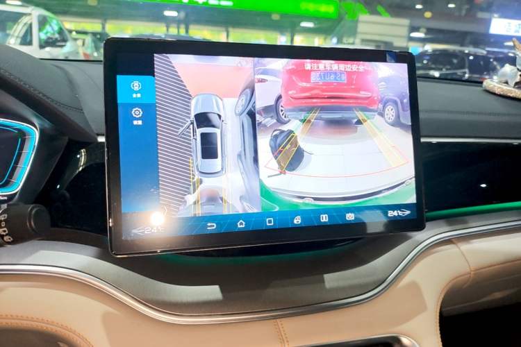 Used BYD Song PLUS New Energy 2021 DM-i 110KM Flagship Model Audio And AC Panel