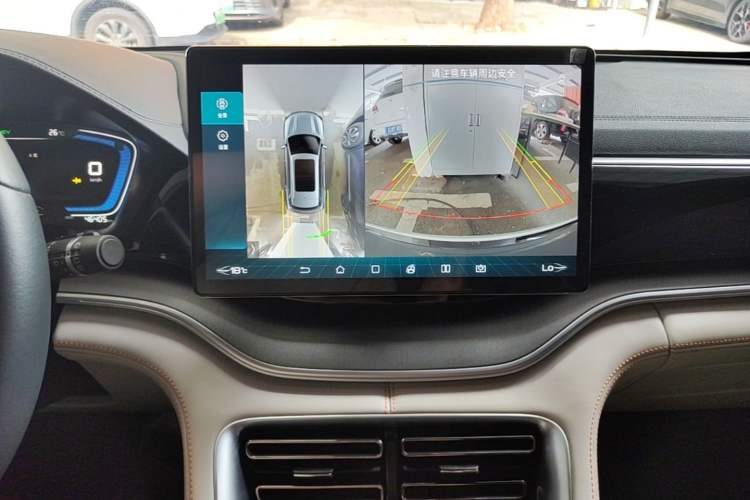 Used BYD Song PLUS New Energy 2021 DM-i 110KM Flagship Model Audio And AC Panel