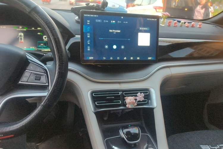 Used BYD Song PLUS New Energy 2021 DM-i 110KM Flagship PLUS Audio And AC Panel