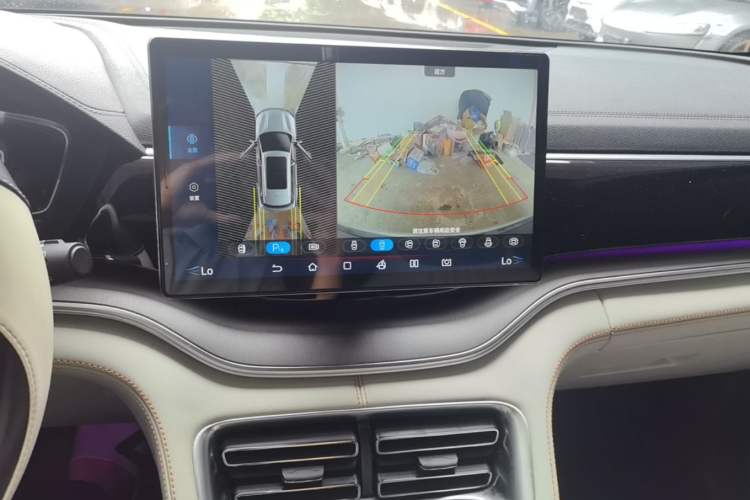 Used BYD Song PLUS New Energy 2021 DM-i 110KM Flagship PLUS Audio And AC Panel