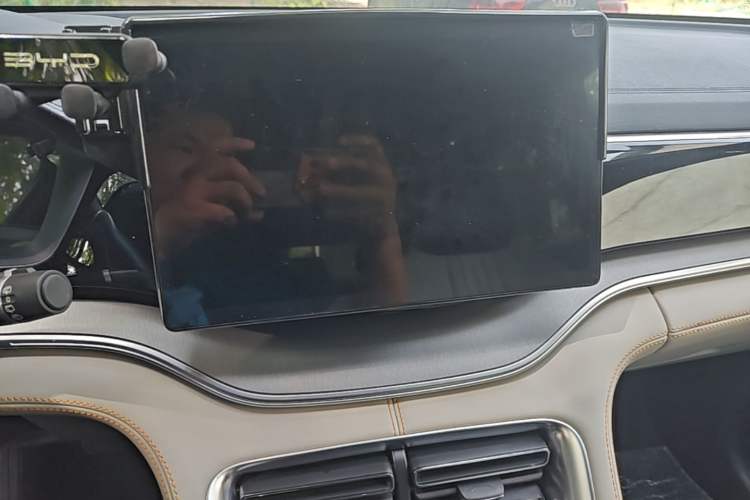 Used BYD Song PLUS New Energy 2021 DM-i 110KM Flagship PLUS Audio And AC Panel